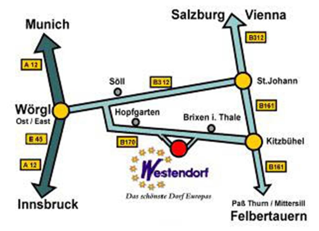 Haus Glanzern Westendorf Exterior foto